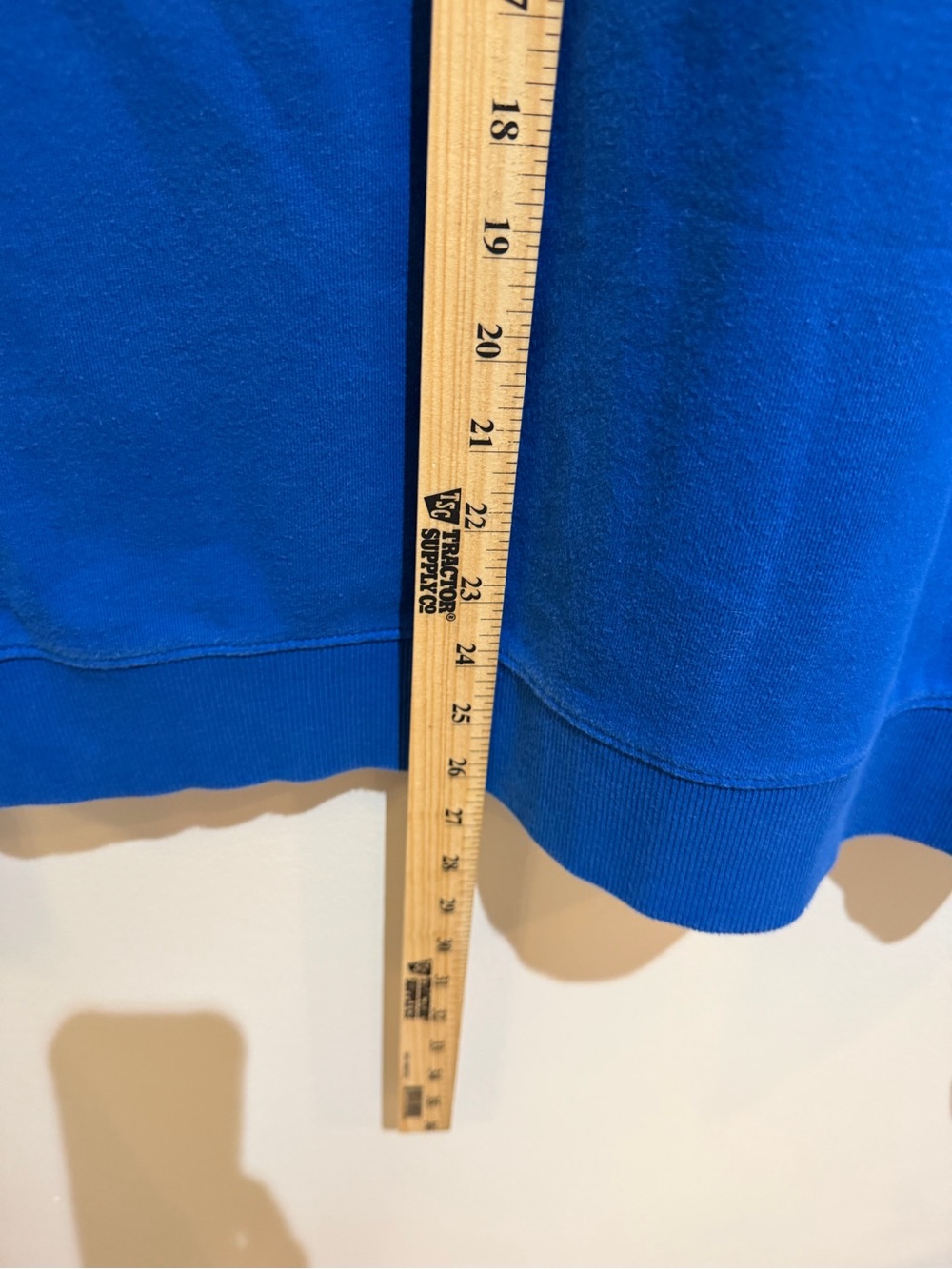 GUESS Royal Blue Bear Logo Crewneck Sweater retro classic Size medium - Picture 7 of 8